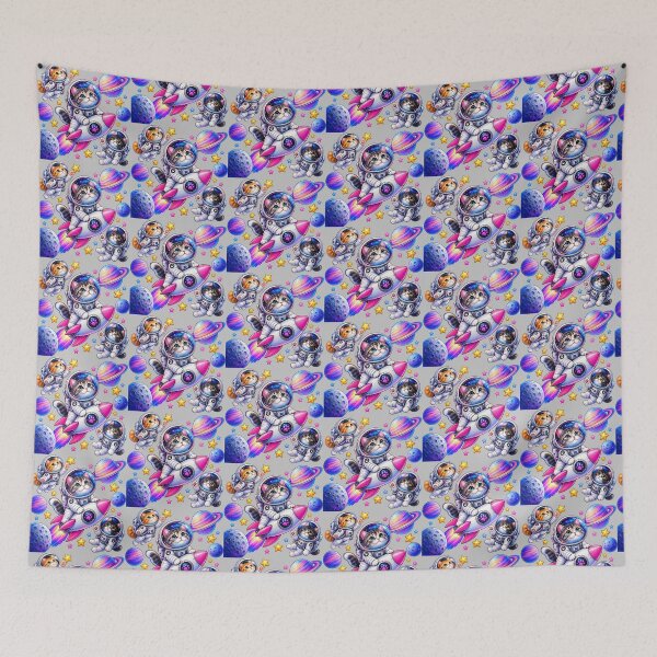 Item preview, Cats in Space  designed and sold by AW_Designs.