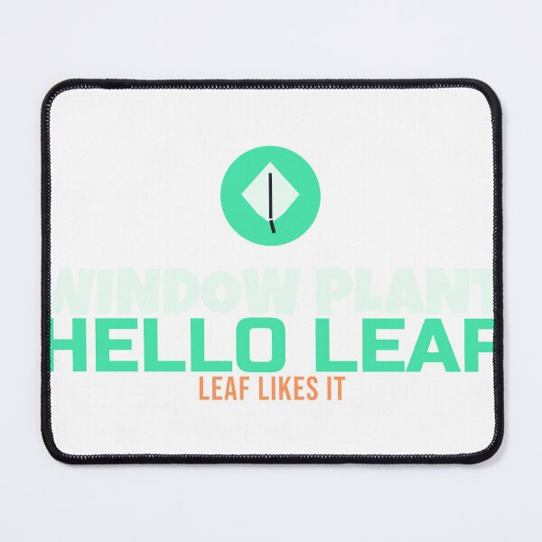 Item preview, Window Plant Hello Leaf Windowsill Shirt designed and sold by Nice Niche.