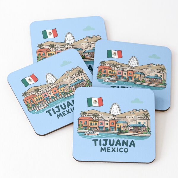 Item preview, Tijuana Mexico Cute City designed and sold by HowToCanadian.