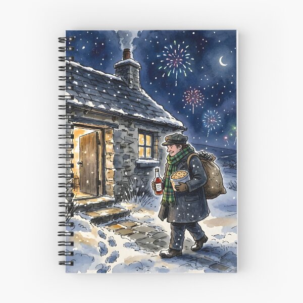 Item preview, First Footing on Hogmanay designed and sold by Sybille-Yates.