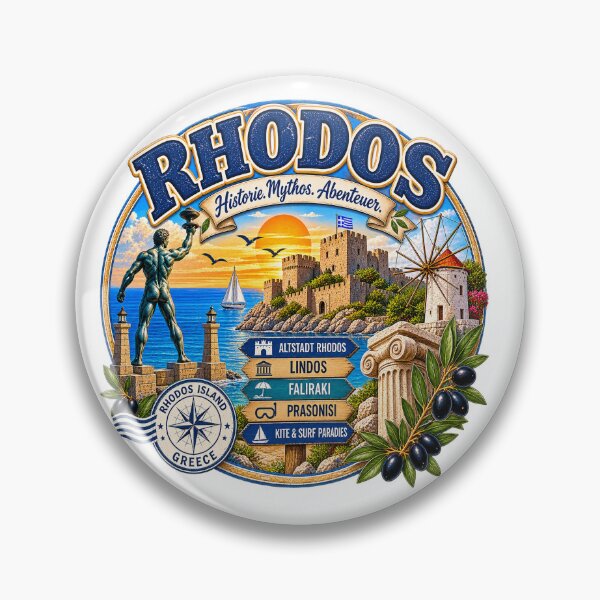 Item preview, Rhodes – History, Myth & Adventure in Greece designed and sold by Wandervogel123.