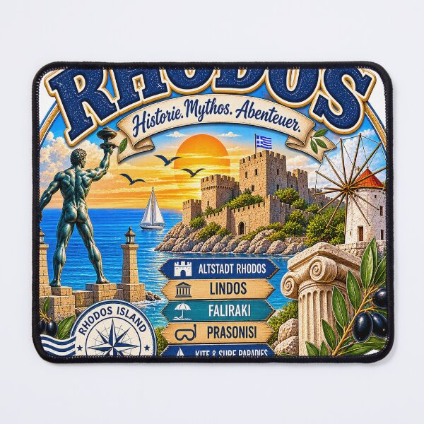 Item preview, Rhodes – History, Myth & Adventure in Greece designed and sold by Wandervogel123.