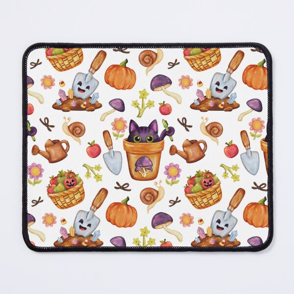 Item preview, Cute Garden Shovel with Crystals Watercolor Illustration designed and sold by ArtTinulyaOk.