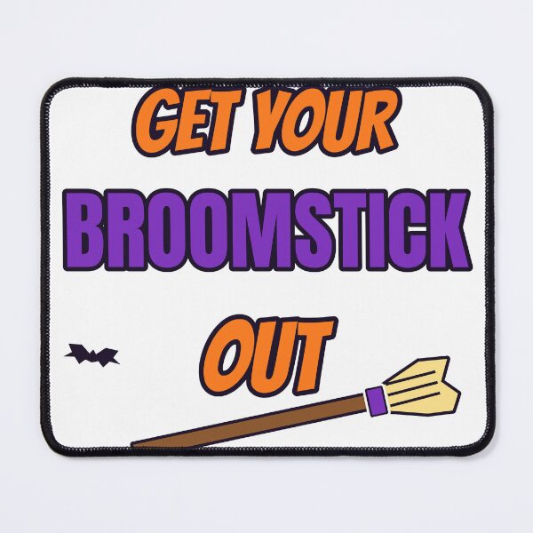 Item preview, Get Your Broomstick Out — Funny Halloween Innuendo Witch Slogan | Cheeky Spooky Season Humour designed and sold by Off Beat Tee Hut.