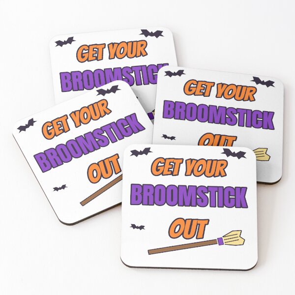 Item preview, Get Your Broomstick Out — Funny Halloween Innuendo Witch Slogan | Cheeky Spooky Season Humour designed and sold by Off Beat Tee Hut.