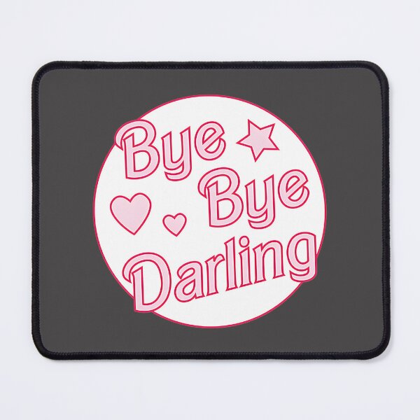 Item preview, Farewell Message Design Saying Bye Bye Darling with Elegant Script designed and sold by alkont.