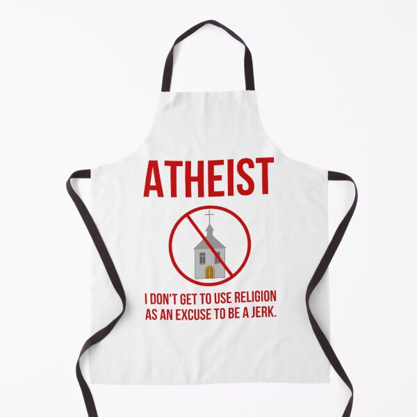 Item preview, Atheist I don’t get to use religion as an excuse to be a jerk. designed and sold by Rachel the Artist .