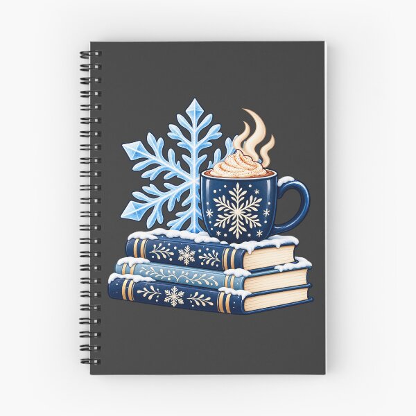 Item preview, Winter Book Lover Gift Cozy Reading Snowflake Style designed and sold by Corvoria.