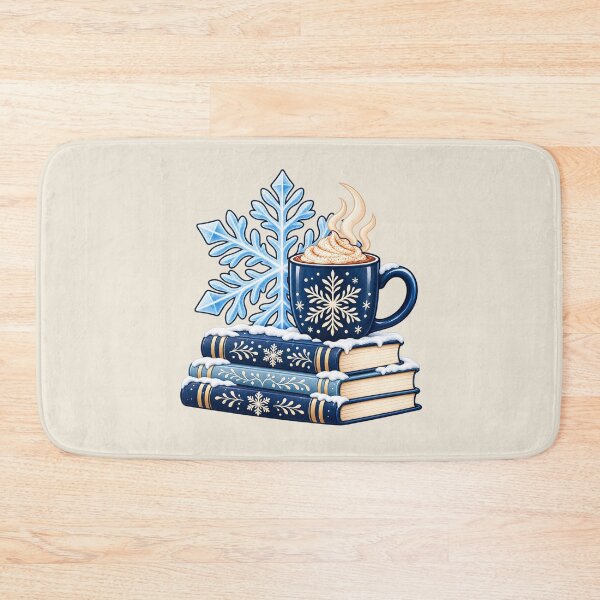 Item preview, Winter Book Lover Gift Cozy Reading Snowflake Style designed and sold by Corvoria.