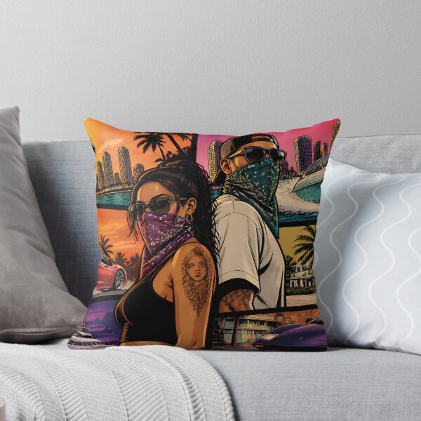 Item preview, Vice City Chronicles - Retro Comic Art Design designed and sold by UrbaneVibeCo.