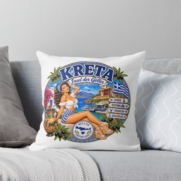 Item preview, Crete, Greece – Island of the Gods Travel Design designed and sold by Wandervogel123.