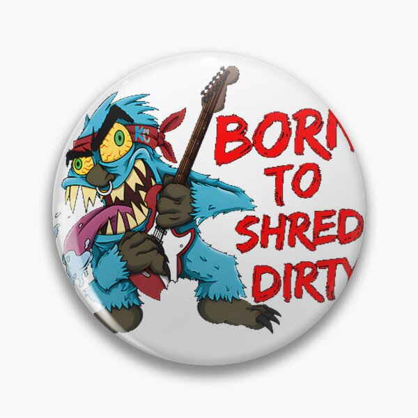 Item preview, Rock Star Guitar Player Born to Shred Dirty Style Graphic Design designed and sold by alkont.