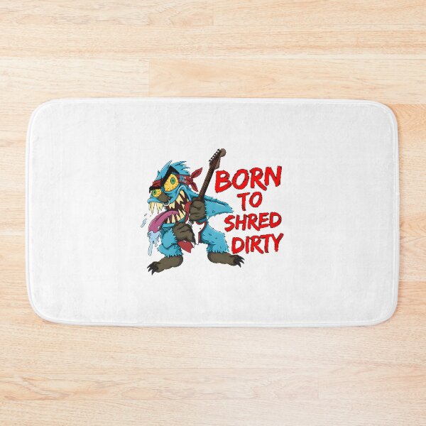 Item preview, Rock Star Guitar Player Born to Shred Dirty Style Graphic Design designed and sold by alkont.