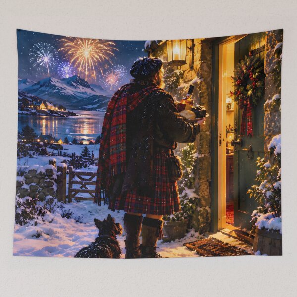 Item preview, First Footing on Hogmanay designed and sold by Sybille-Yates.