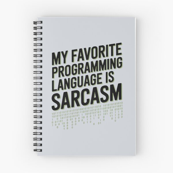 Item preview, My Favorite Programming Language Is Sarcasm – Funny Coding Humor designed and sold by Jollys-ArtShop.