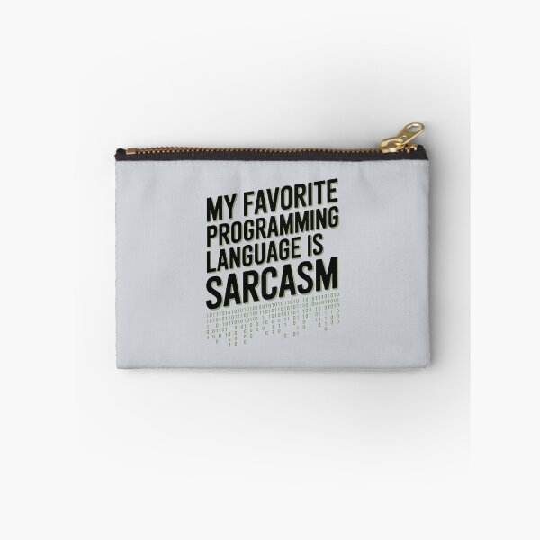 Artikelvorschau, Meine Lieblingsprogrammiersprache ist Sarkasmus – Lustiger Programmierhumor entworfen und verkauft von Jollys-ArtShop.