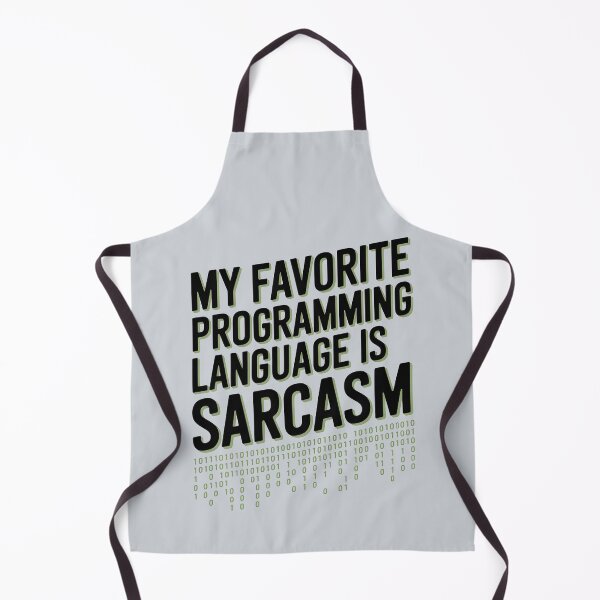 Item preview, My Favorite Programming Language Is Sarcasm – Funny Coding Humor designed and sold by Jollys-ArtShop.