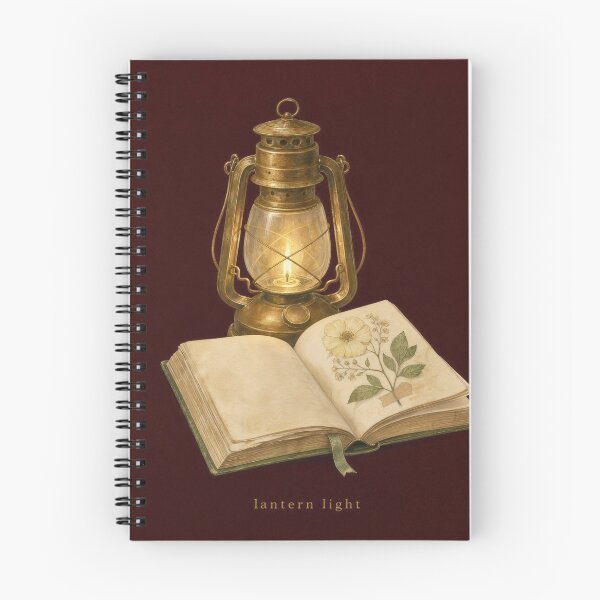 Artikelvorschau, Lantern Light Cozy Book Lover Illustration | Bookish Wall Art entworfen und verkauft von FixationStudio.