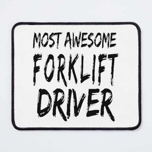 Item preview, Most Awesome Forklift Driver Appreciation Design for Industrial Workers designed and sold by XtremerSadiq.