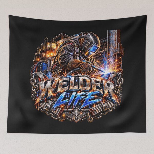 Item preview, Welder Life – Blue Collar Welding Pride designed and sold by artistwill.