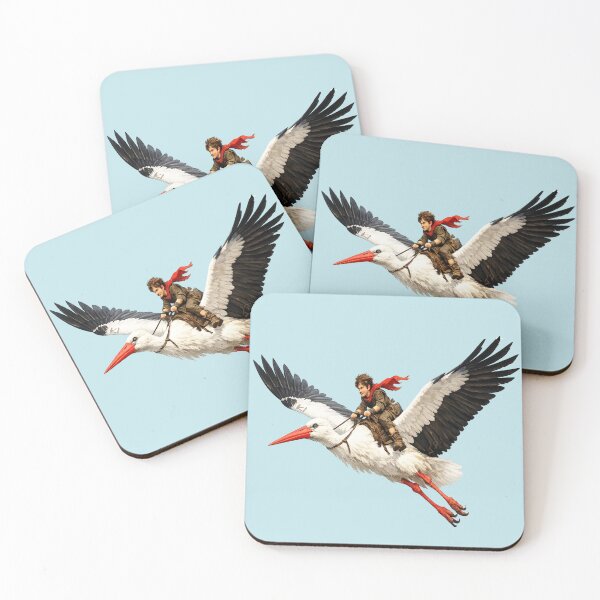 Item preview, The Stork Rider designed and sold by jumapa.