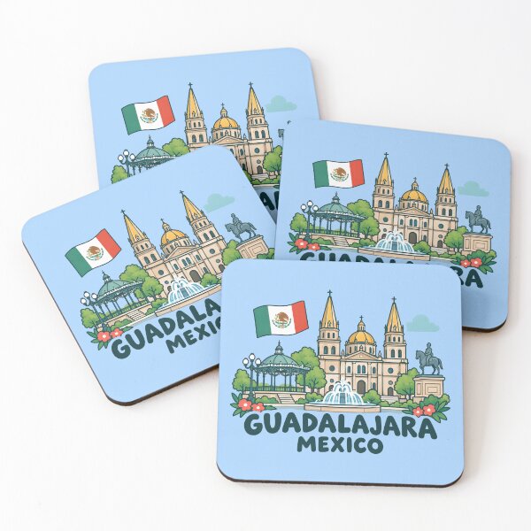 Item preview, Guadalajara Mexico Cute City designed and sold by HowToCanadian.