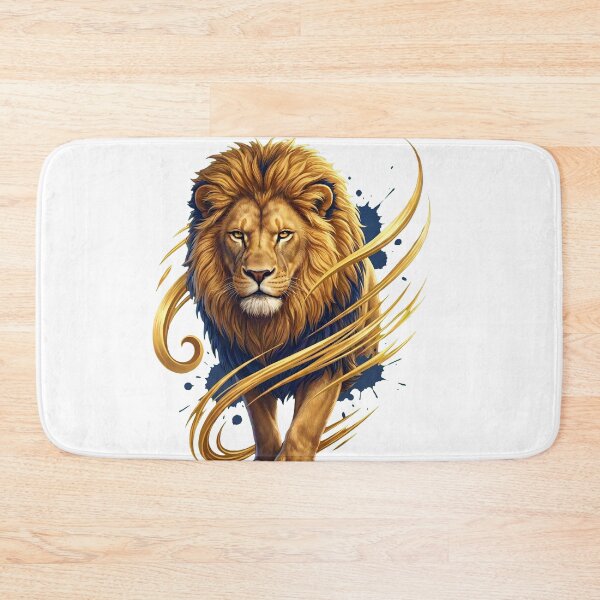 Item preview, Golden Maned Lion King Crown Portrait designed and sold by R&R Creative Studio.