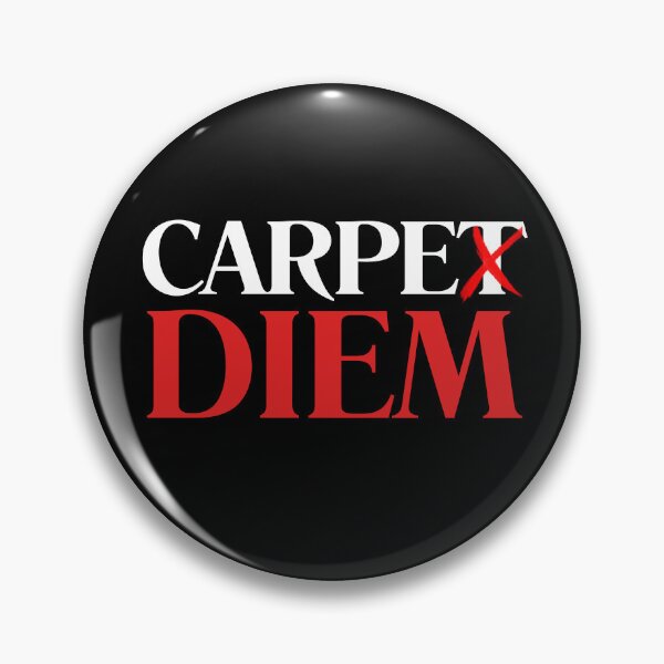 Item preview, Carpe Diem Funny Carpet Installer & Flooring Professional Pun designed and sold by DigitalMagShop.