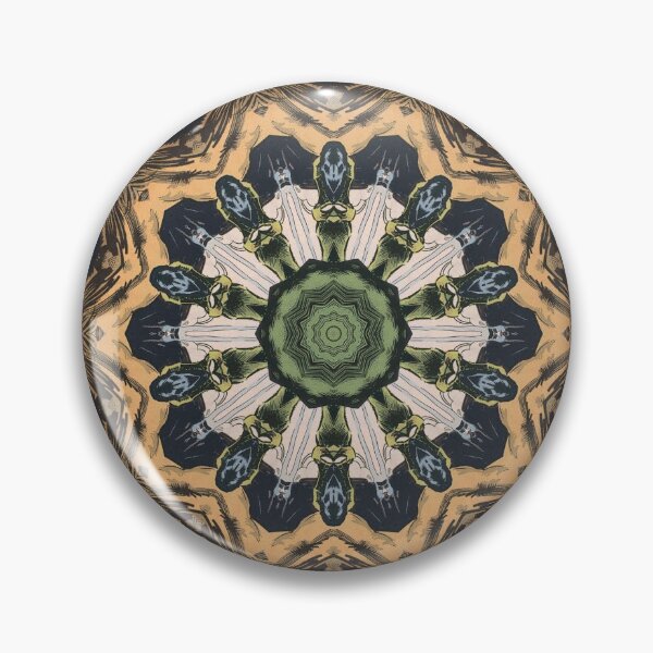 Item preview, Kaleidoscope - skeletons abstract designed and sold by Lacebark.