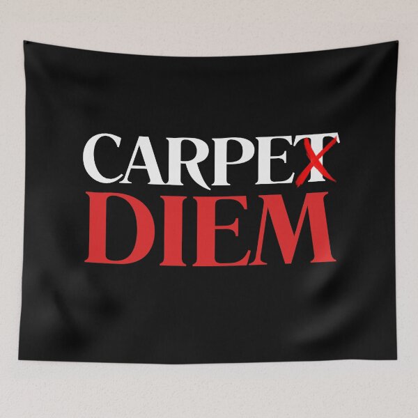 Item preview, Carpe Diem Funny Carpet Installer & Flooring Professional Pun designed and sold by DigitalMagShop.