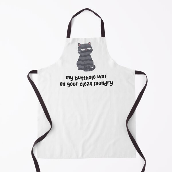 Item preview, My Butthole Was On Your Clean Laundry - Gray Tabby Cat designed and sold by TeeheesAndCo.