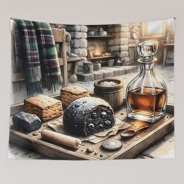 Item preview, Traditional Scottish Hogmanay First Footing Offerings designed and sold by Sybille-Yates.