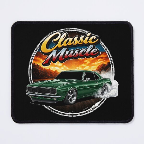 Item preview, 1967 Camaro Classic Muscle – Dark Green designed and sold by T-Bucket-Tees.