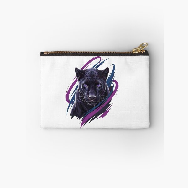 Item preview, Black Panther Prowling Through Violet Storm designed and sold by R&R Creative Studio.
