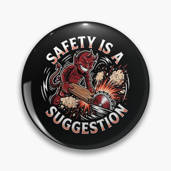 Artikelvorschau, Safety Is A Suggestion Funny Carpenter Table Saw Woodworker T-Shirt entworfen und verkauft von DEADLINE DEMONS.