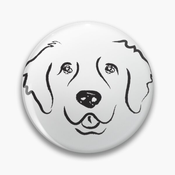 Item preview, Golden Retriever Pawtrait Artistic Dog Illustration Gift Design designed and sold by Youssefshahin.