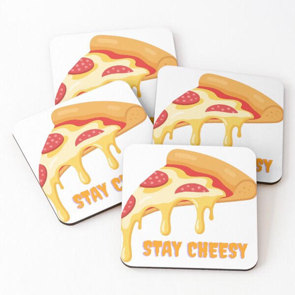 Item preview, Stay Cheesy Melting Pizza Slice designed and sold by roaaroaa.