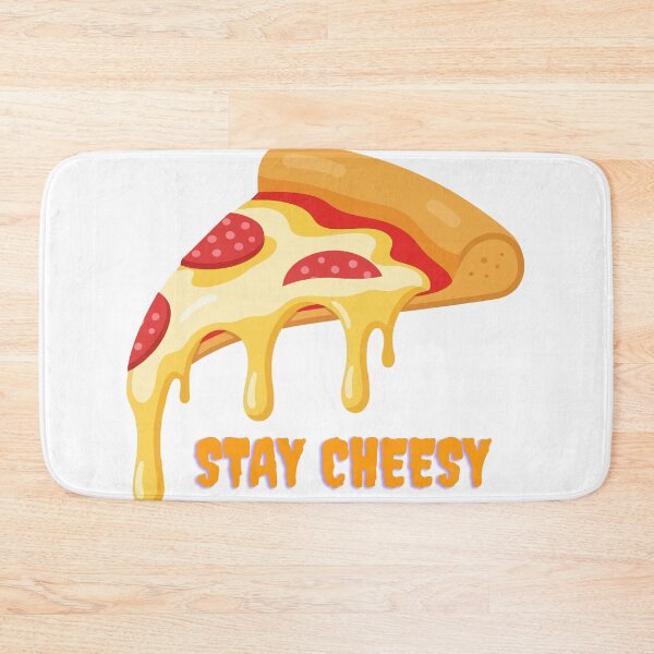 Item preview, Stay Cheesy Melting Pizza Slice designed and sold by roaaroaa.