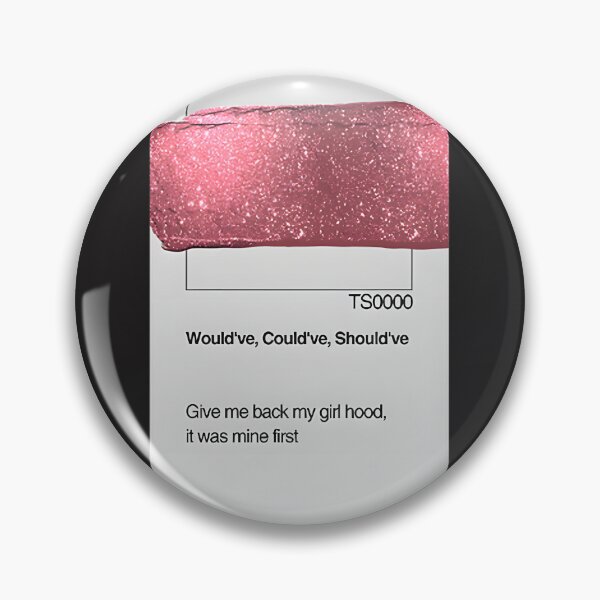 Item preview, Taylor Swift Inspired Would've Could've Should've Paint Swatch Design designed and sold by KingIsMememe.