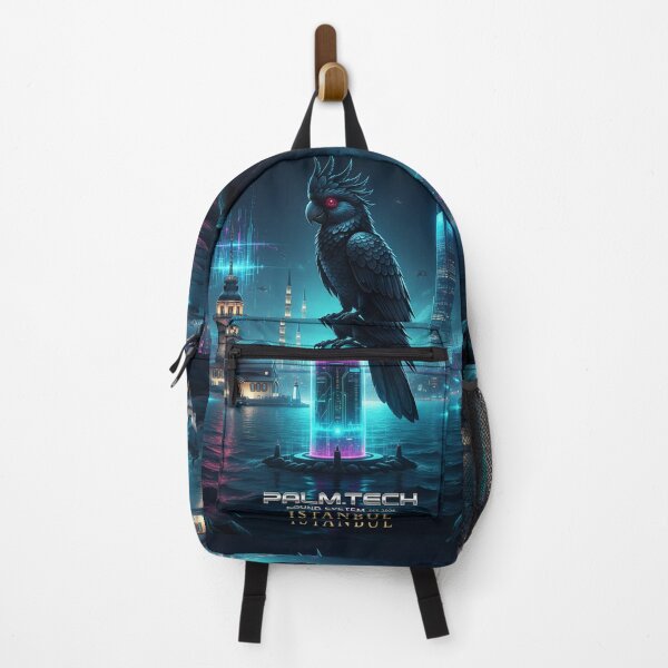 Item preview, Palm Tech Istanbul: Melodic Techno Drummer - Cyberpunk City Art designed and sold by codex antique.