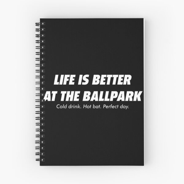 Artikelvorschau, Das Leben ist besser im Stadion – Baseball-Fan-Design für Sportbegeisterte entworfen und verkauft von YogeshDBK.