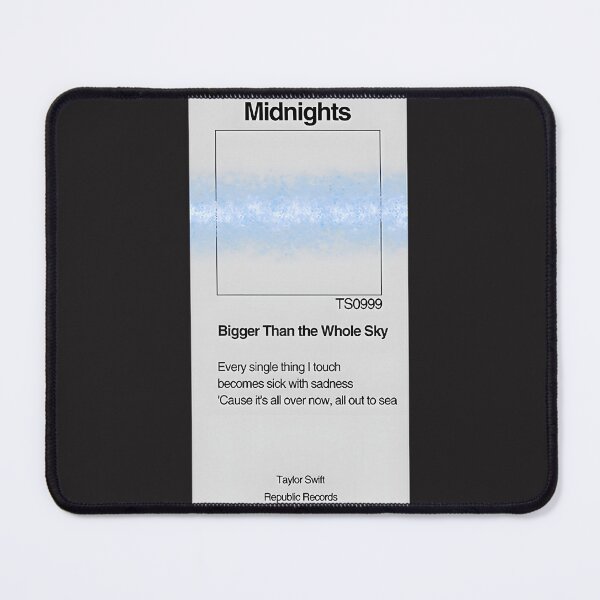 Item preview, Bigger Than the Whole Sky Paint Swatch Inspired Design designed and sold by KingIsMememe.