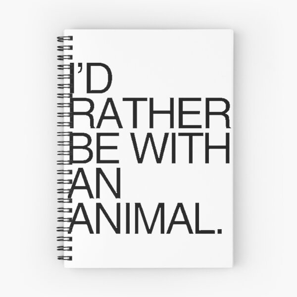 Item preview, I'd Rather Be With an Animal Cute Pet Lover Design designed and sold by voteforgus.