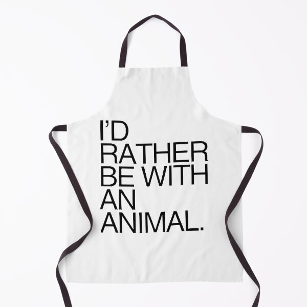 Item preview, I'd Rather Be With an Animal Cute Pet Lover Design designed and sold by voteforgus.