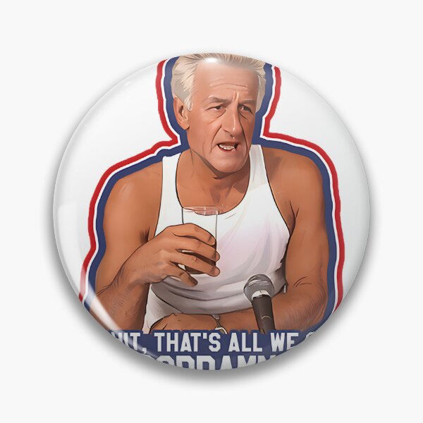 Item preview, Harry Doyle and Bob Uecker Inspired One Hit Baseball Quote Design designed and sold by YogeshDBK.