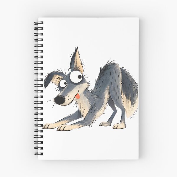 Item preview, Wolf with a Playful Bow designed and sold by The-Art-of-D.