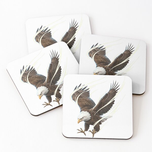Item preview, Bald Eagle Apex Dive in Storm Static designed and sold by R&R Creative Studio.