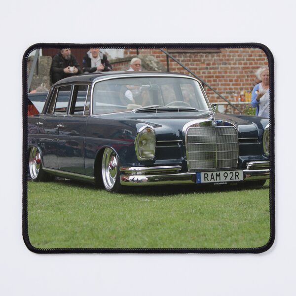 Item preview, Bagged Mercedes-Benz W111 - Stanced Classic German Car Art designed and sold by Johnny Nilsson Photo Art.