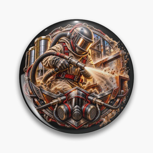 Item preview, Sandblaster Life – Industrial Abrasive Blasting Worker designed and sold by artistwill.
