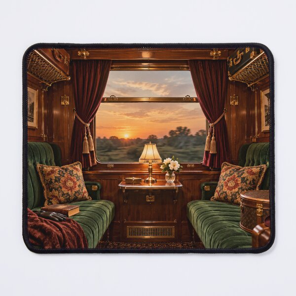 Item preview, Vintage Train compartment  designed and sold by Jonnybonnie.